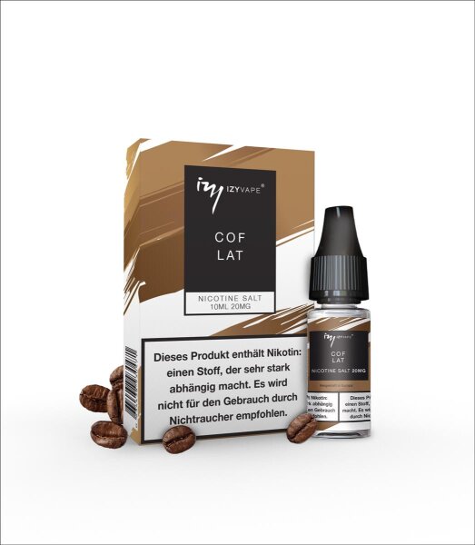 Coffe Latte - IZY Liquid NicSalt 20mg 10ml